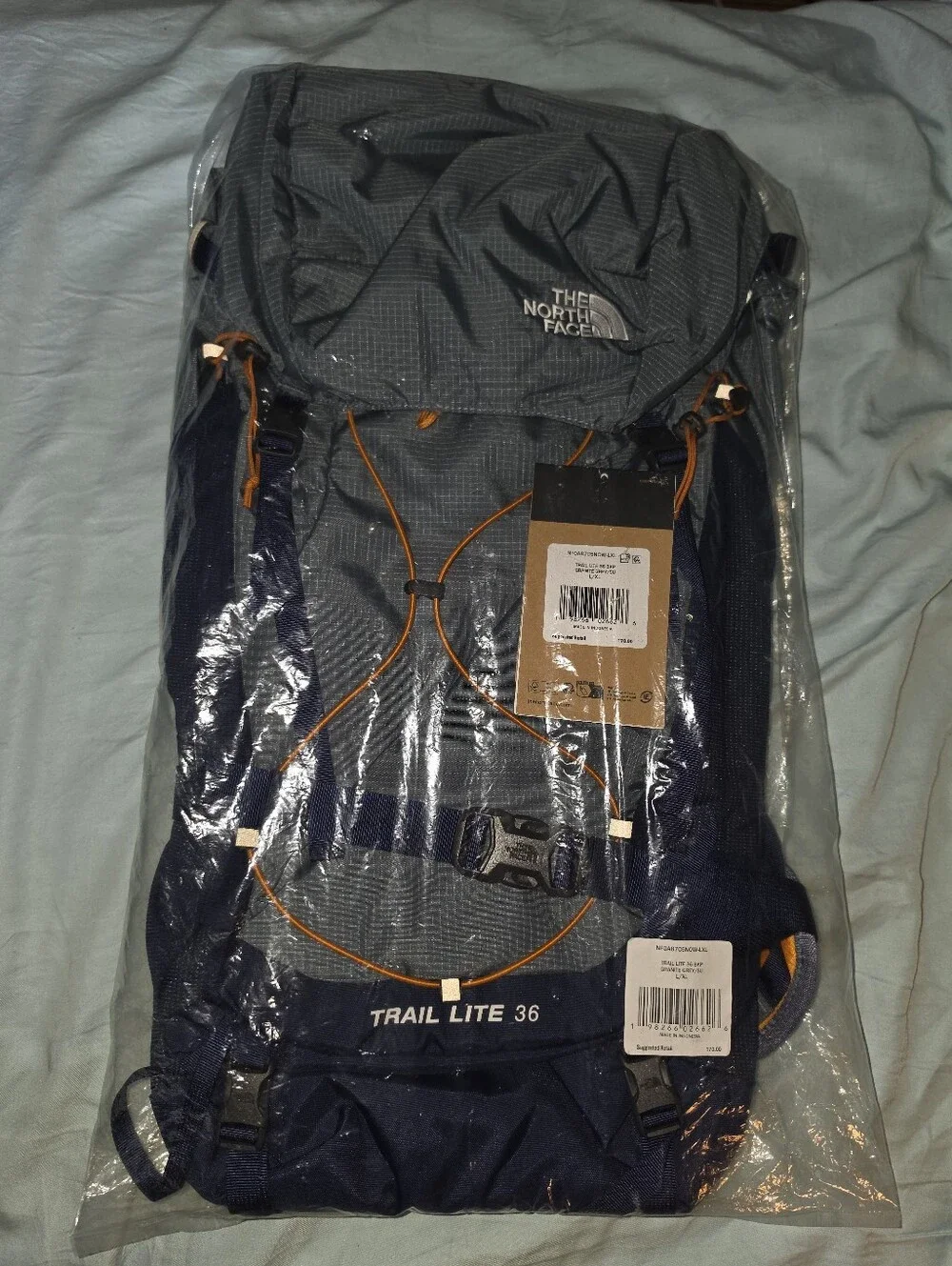 The North Face SEALED! NWT! Trail Lite 36-Liter Backpack. Sz L/XL. R2S!